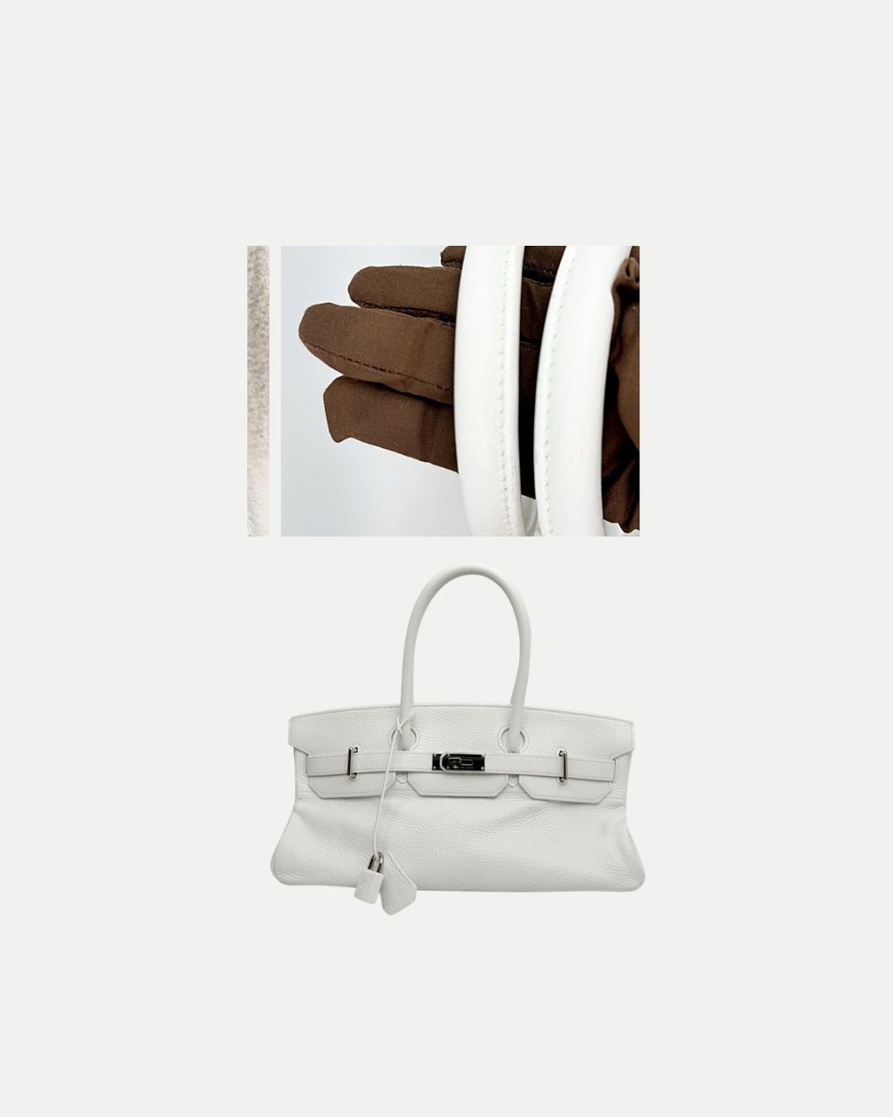 Hermès Birkin Shoulder 42 손잡이 이염 복원